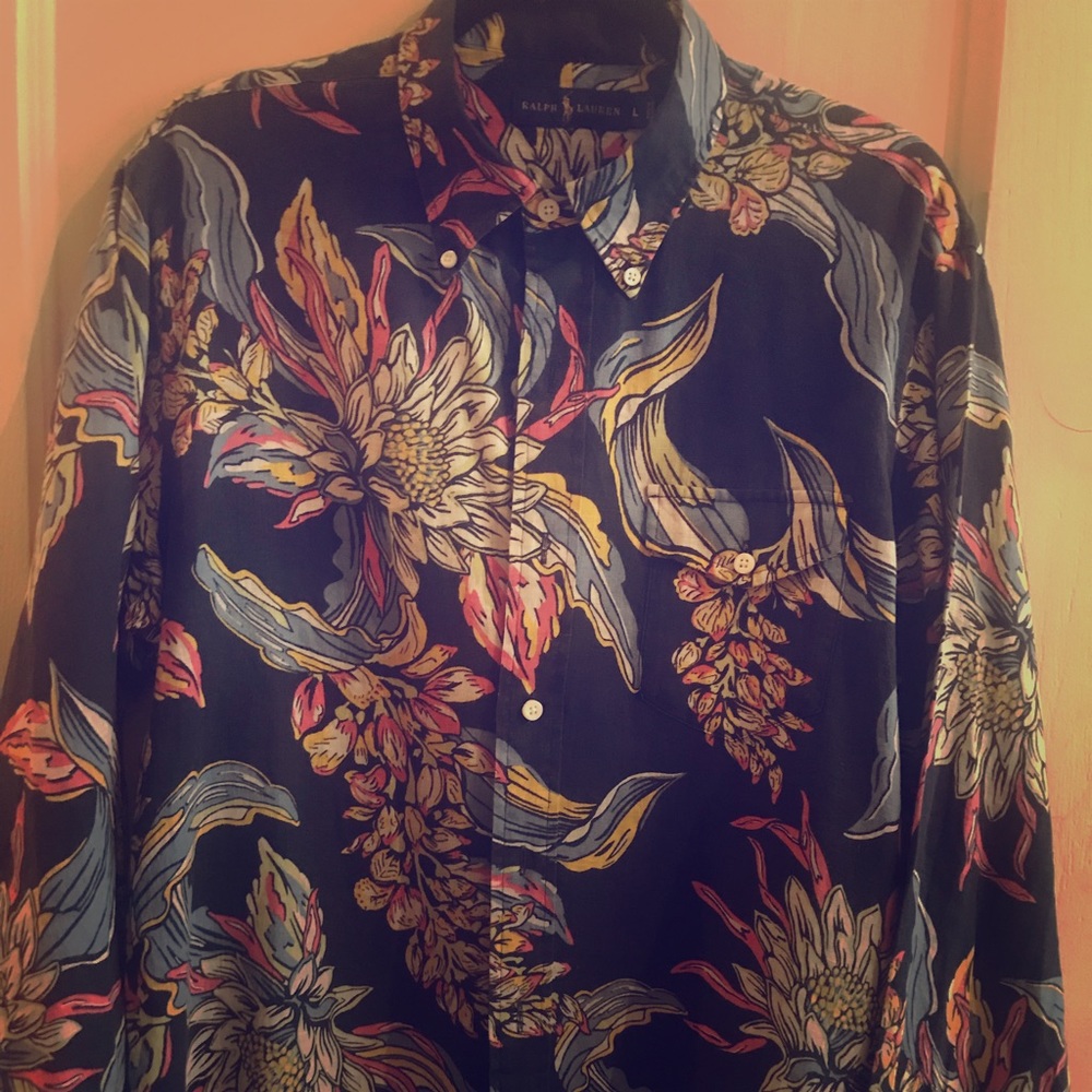 Polo Floral Dress Shirt - Unique design for Polo!